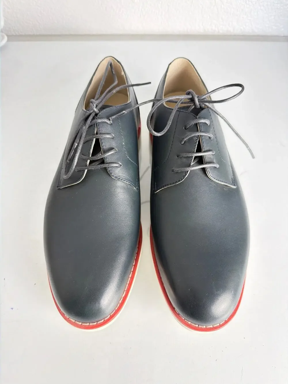 J75 by Jump Men Centurion Blue Oxford Dress Shoes Sneaker Size 8.5